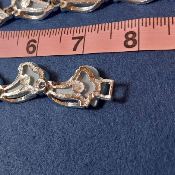 Necklace, Bracelet and Clip Earrings - Picture 6 of 8